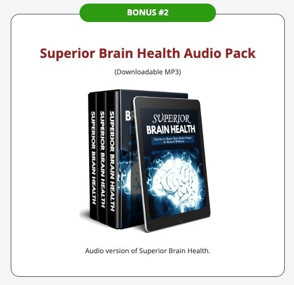 Bonus #2 with Superior Brain Health