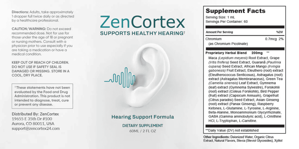 ZenCortex Review - Improve Your Hearing Naturally